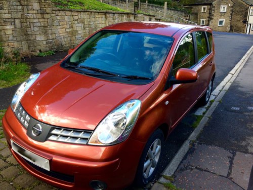 A photo of my Nissan Note
