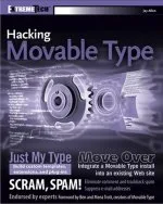 The cover of the book 'Hacking Movable Type'