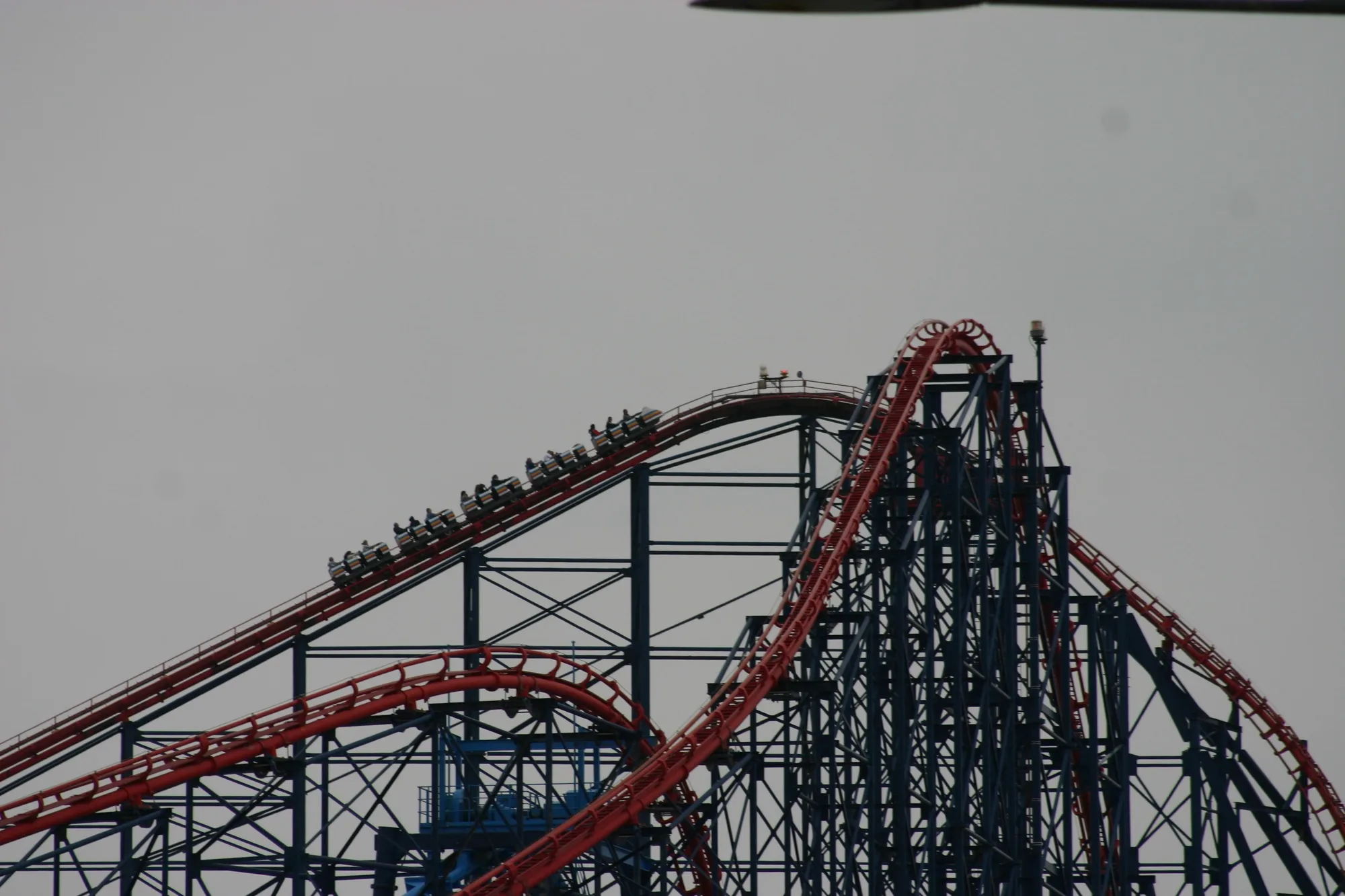 A photo of The Big One, a rollercoaster at Blackpool Pleasure Beach