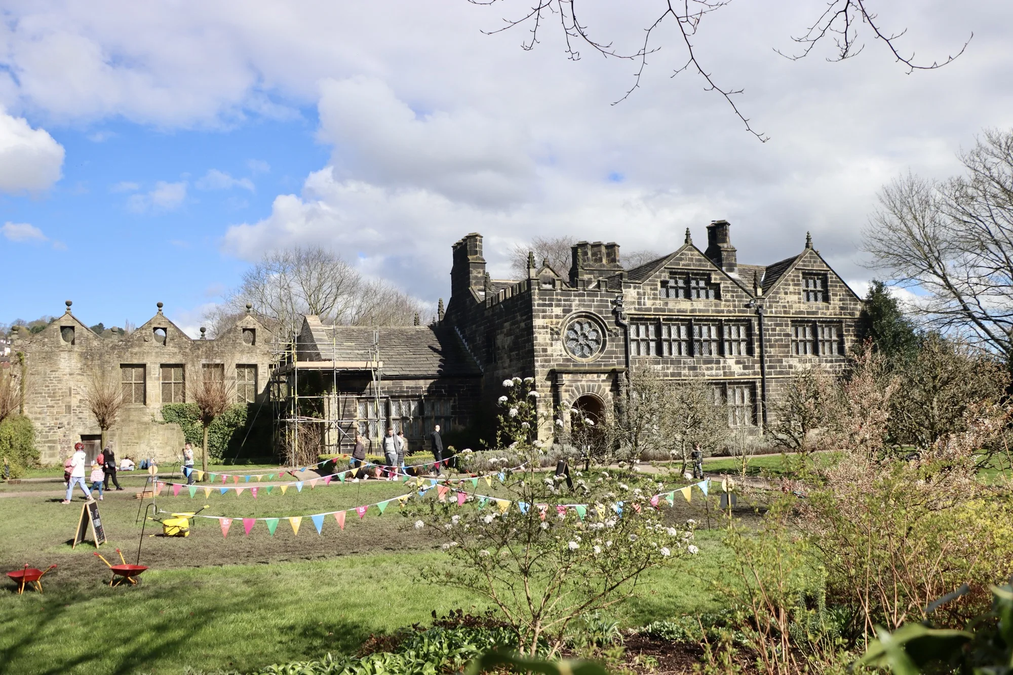 A photo of East Riddlesden Hall, a National Trust property near Keighley