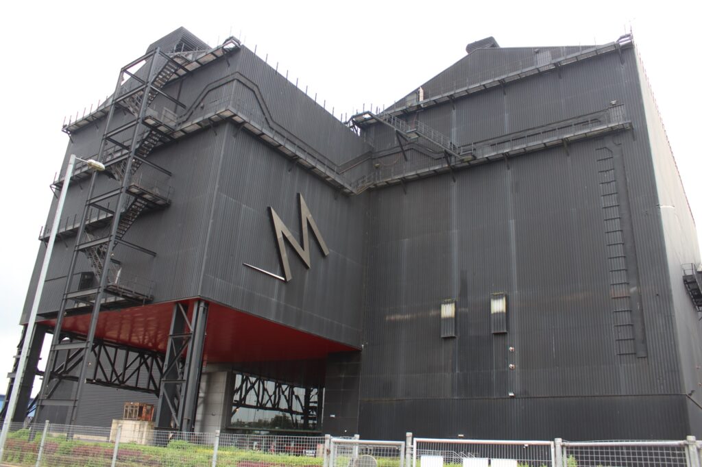 A photo of the outside of Magna Science Adventure Centre