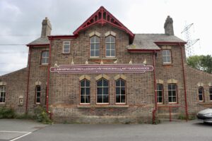 The old station house at Llanfair­pwllgwyngyll­gogery­chwyrn­drobwll­llan­tysilio­gogo­goch station