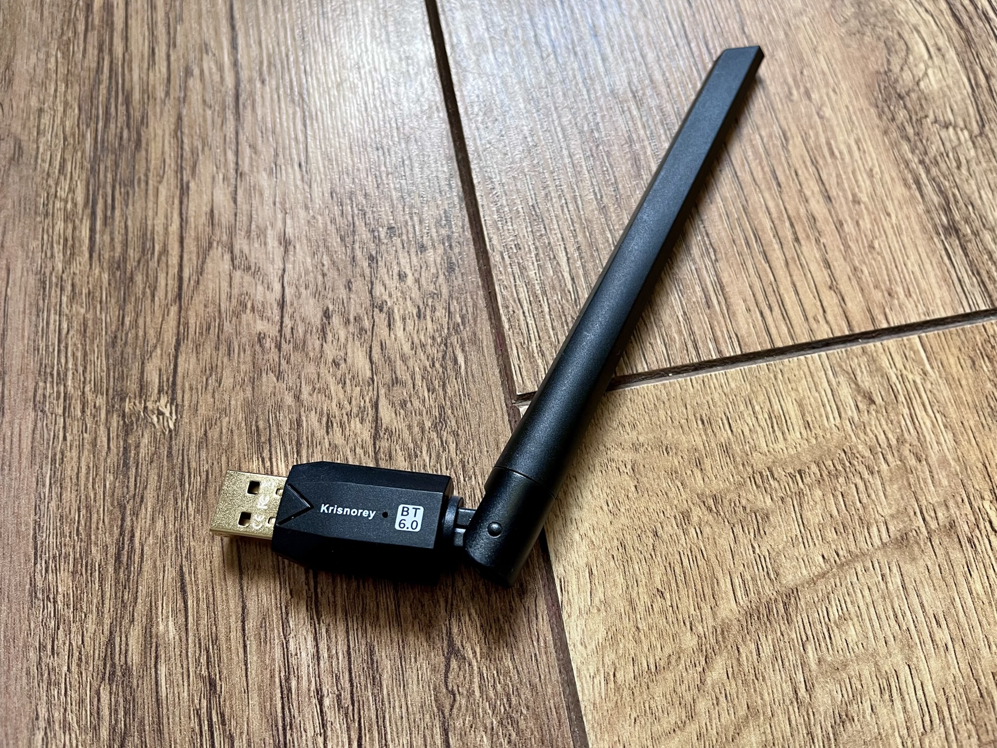 A photo of a Krisnorey USB Bluetooth Dongle
